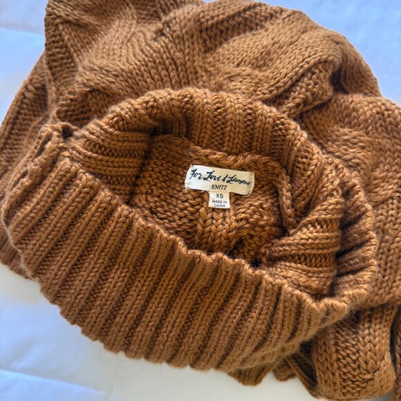 For Love and Lemons Brown Turtleneck - Picture 7 of 8